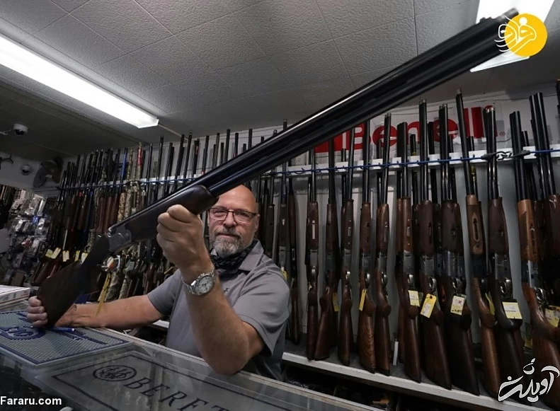 شیوع کرونا و تب داغ خرید اسلحه در آمریکا + تصاویر